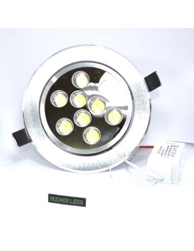 Downlight Empotrable 9x1W