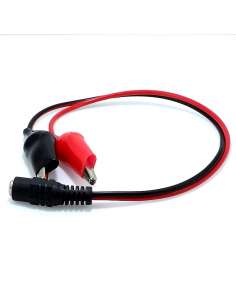 Latiguillo DC 2.1mm Hembra a pinzas cocodrilo